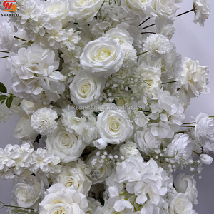 ผ้าปูโต๊ะดอกไม้สีขาวสวยหรู ยาว 100 ซม. สำหรับงานแต่งงาน งานเลี้ยง และงานอีเว้นท์ต่างๆ - Product Image 3