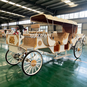 Carruaje Eléctrico de Lujo Personalizado de Alta Gama, Estilo Clásico Real Europeo, con Parasol y Color Personalizado, para Turismo - Product Image 4