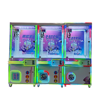 Machine de jeu d'arcade mini grue à griffes en métal Bby, Interface anglaise, 110-240V, Personnalisable pour peluches, Prix usine, Meilleures ventes