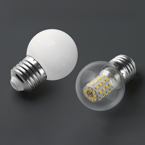 Bombilla LED G45 Magic Bean, Globo SMD E26 AC110~120V, Sin Atenuación, Pantalla de Vidrio Transparente, Índice de Reproducción Cromática Ra80 - Product Image 4