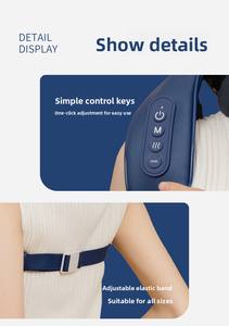 Scialle massaggiante multifunzionale per uso domestico, massaggiatore elettrico per collo e spalle. - Product Image 5