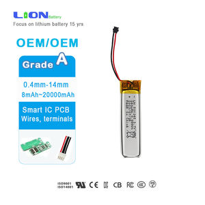 LN 小型リチウムポリマー電池、3.7V、501245、240mAh、充電式ミニリチウムポリマー電池 ODM/ODM - Product Image 1