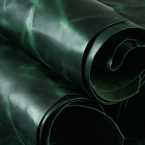 Cuir Crazy Horse de style vintage en vente en gros en stock épais 1.8-2.0mm cuir véritable Crazy Horse Design pour bagages, - Product Image 3