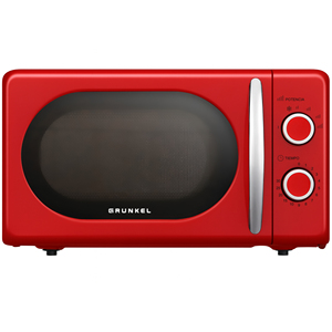Forno a microonde Grunkel 20L 700W Rosso 5 livelli di potenza - Product Image 1