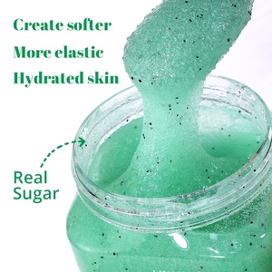 Gommage corporel hydratant et nourrissant au sucre, à la rose marocaine et au karité, pour une <span class=keywords><strong>peau</strong></span> douce et exfoliée (vente en gros) - Product Image 3