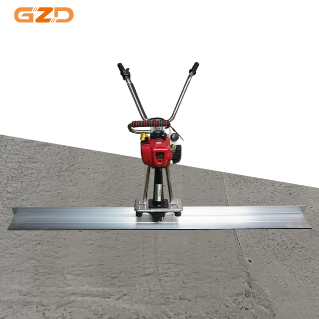 GZD Gasoline Construction Vibrating Power Concrete Vibrator Screed Machine for Floor Concrete