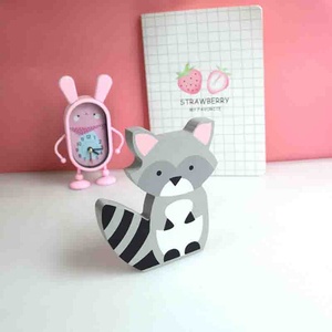 Juguete de <span class=keywords><strong>ardilla</strong></span> de madera de estilo nórdico, arte popular creativo, sala de estar adorno para el hogar para, dormitorio, regalo de cumpleaños para niños, madera de pino pintada a mano - Product Image 6