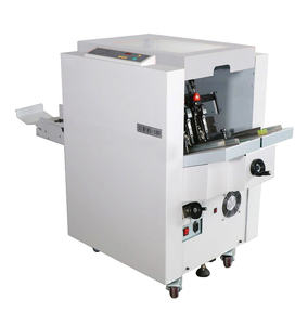 Máquina automática para hacer folletos de alta calidad, máquina grapadora de alambre y plegable automática de papel, a la venta, - Product Image 2