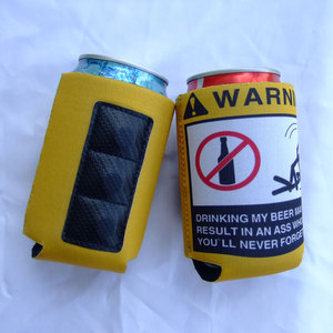 Pendingin Kaleng Bir Neoprene Magnetik Personal Promosi, Koozy Botol Bir Lipat, Pendingin Kaleng Bir Terisolasi dengan Magnet - Product Image 3