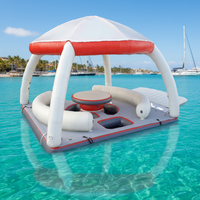 Plateforme aquatique gonflable BOYAN et jouet aquatique d'extérieur, structure gonflable en PVC pour loisirs marins