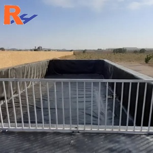 أغشية جيومبرانية من البولي إيثيلين عالي الكثافة ومنخفض الكثافة لخزانات مزارع الأسماك، خزان مياه بلاستيكي للبرك وتربية الأحياء المائية، بطانة بركة لمزارع الروبيان، بطانة بركة للزراعة الحيوية - Product Image 5
