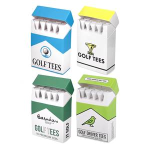 Prix d'usine – Lot de 10 tees de golf en bambou, emballage personnalisé type boîte à cigarettes, tees de golf en bois de bambou de 83 mm - Product Image 5