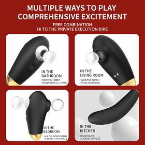 Juguete <span class=keywords><strong>sexual</strong></span> para mujeres, vibradores de succión, clítoris, Vagina, bomba de vagina, Vibradores para mujeres, placer <span class=keywords><strong>Sexual</strong></span> rápido, 10 modos, pareja femenina - Product Image 3