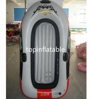 Bateau de pêche gonflable en pvc Offres Spéciales pour 2 personnes avec pagaies