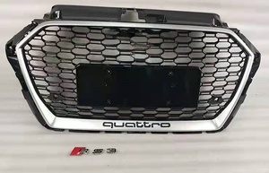 Pare-chocs de voiture en PP pour <span class=keywords><strong>AUDI</strong></span> <span class=keywords><strong>A3</strong></span> 2017-2019 Mise à niveau vers RS3 avec <span class=keywords><strong>calandre</strong></span> de pare-chocs avant - Product Image 4