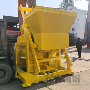 2025 beliebte 3 <span class=keywords><strong>Bagger</strong></span> Betonmischer Doppel welle Elektro betonmischer 3 Yards Anhänger Betonmischer mit JS750 <span class=keywords><strong>JS1000</strong></span> JS500 - Product Image 3