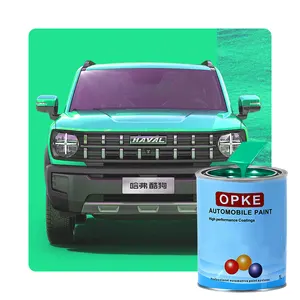 OPKE High Gloss Spray 2K Heat Resistant Auto Car Paint Automotive Clear Coat For Green Repair Paint