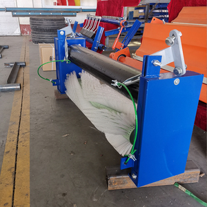 Pembersih Sikat Rol Listrik Baru Bahan Stainless Steel Kain Nilon-Tanpa Tenaga Bantalan Bola Kapasitas Beban 200kg untuk Semen/Batubara/Pasir - Product Image 4