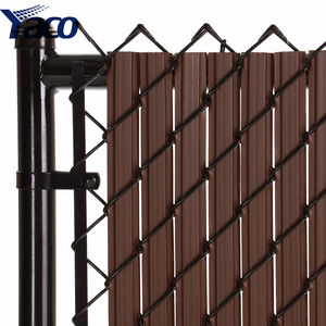 4ft 5ft 6ft 8ft blanco negro <span class=keywords><strong>verde</strong></span> upvc PVC ribeteado listones de privacidad para valla de alambre - Product Image 5