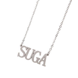Collares con Nombre en Inglés Grabado <span class=keywords><strong>de</strong></span> KPOP JUNGKOOK <span class=keywords><strong>JIMIN</strong></span> V, JIN J-HOPE RM SUGA TWICE GOT7, Cadena para el Cuello, Accesorios para el Cuello, Regalos para Fans - Product Image 5