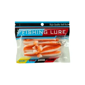 Custom Printing Plastic Bag For Fishing Line Bait Lure Hook Figure 8 Ring Lead Fish Seven-star Floating