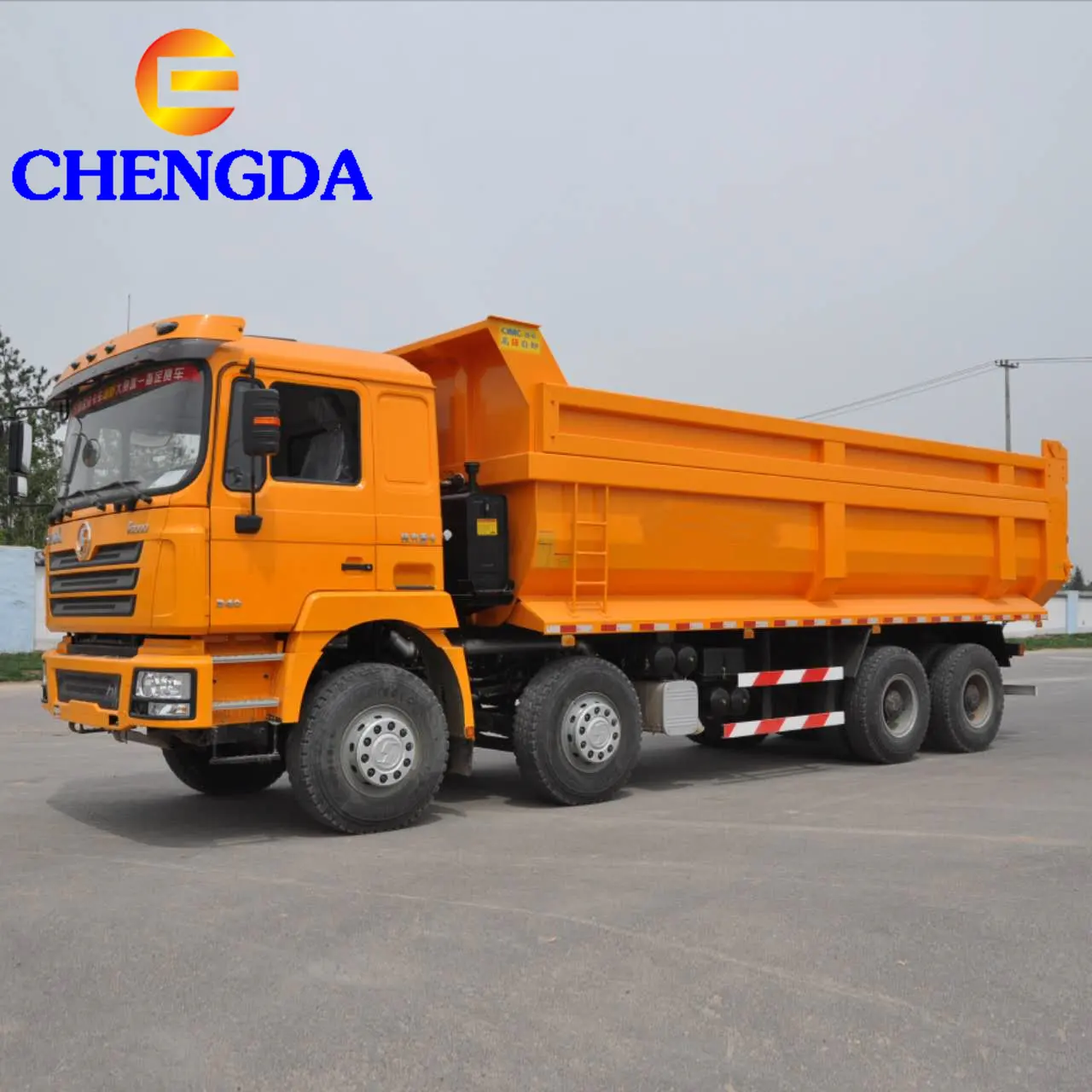 Chine Shacman 8x4 12 roues camion à benne d'occasion à vendre au Honduras