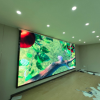 Layar LED Dalam Ruangan Definisi Tinggi 320*160mm P1.86 Ultra-tipis untuk Animasi Grafis dan Tampilan Selamat Datang, Garansi 2 Tahun, Belanja Online
