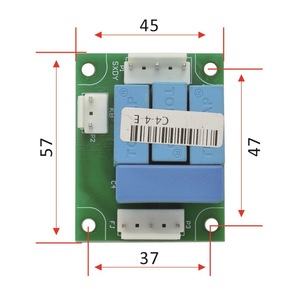 Placa de Condensadores de Película TOPCAP 1uf 45x57mm para Máquina de Soldadura MIG MAG - Product Image 1