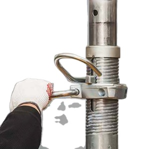 Accessoires en acier d'échafaudage galvanisés à chaud 1.7m-3.4m colonnes d'étaiement en métal réglables en hauteur pour les travaux <span class=keywords><strong>de</strong></span> <span class=keywords><strong>maçonnerie</strong></span> - Product Image 2