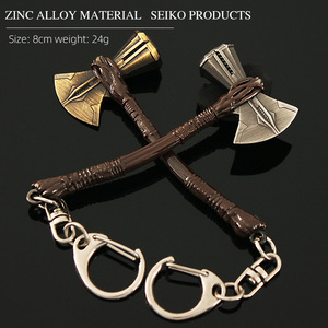 Llavero de Metal de Aleación de Zinc de 8 cm con Forma de Hacha, Réplica de Alta Calidad del Hacha Stormbreaker en 3D, Llavero de <span class=keywords><strong>Arma</strong></span> de Película Duradero, Regalo para Hombres y Fans - Product Image 2