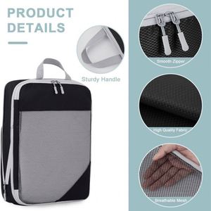 Lightweight Compression Luggage Organizer Bags 7 Pcs Packing Cubes Travel Bag Set - Product Image 5