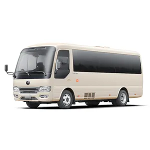 Yutong T7 marca de alta calidad y gran oferta nuevos vehículos de gasolina 10/16 asientos tela Mini autobús asiento de lujo Mini autobús