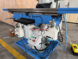 Phổ Turret Máy phay x6333 với 90 ° đầu xoay 45 ° nghiêng và 3.75kw 5HP động cơ trục chính cho đa kim loại làm việc - Product Image 4