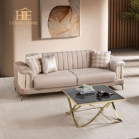 Fauteuil pivotant moderne en tissu italien avec base en acier inoxydable, une place, pour hôtel et usage domestique