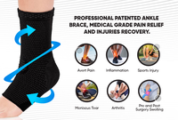 Attelle de cheville à compression douce en SPANDEX NYLON, vente chaude directe usine, à lacets pour la course et la protection au basketball