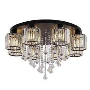 Lustre d'Intérieur Éclairage Salle à Manger Forme Créative Moderne Cristal Led Plafonnier - Product Image 6