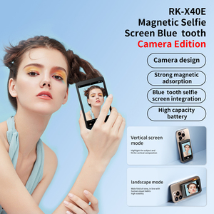 Không Dây Màu Xanh Răng Từ Ảnh Tự Sướng Màn Hình Màn Hình Thông Minh Ngang Và Dọc Chuyển Đổi Cho Điện Thoại Vlogging - Product Image 4