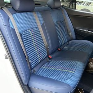 Fundas de Asiento de Coche Universales de Lujo de 9 Piezas de Cuero PU Impermeable para Sorento CR-V Odyssey Civic-Para Todas las Estaciones - Product Image 3