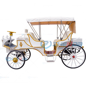 Carruaje Eléctrico Turístico Zhenda para Bodas y Visitas Turísticas, Capacidad para 6-11 Personas, Estructura de Acero - Product Image 1