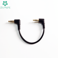 Câble Audio à Angle droit plaqué or, OEM 2.5 3.5mm, câble d'extension, prise à 90 degrés, 3.5MM