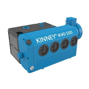 Bomba de Paletas Rotativas Serie Kvo de Kinney, Cuerpo de Hierro Fundido, Accionada por Motor, Compresor Industrial - Product Image 3