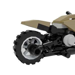 Modèle de moto en briques à assembler, blocs de construction DIY, mini-ensemble de jouets, cadeau éducatif, collection pour enfants, <span class=keywords><strong>Montessori</strong></span>, voiture - Product Image 6