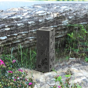 Lámparas Solares de Exterior, Lámpara de Pared Colgante de Estilo Retro, Lámparas Solares de Jardín de Metal Vintage Impermeables, Bombilla de Tungsteno para Porche de Villa - Product Image 5