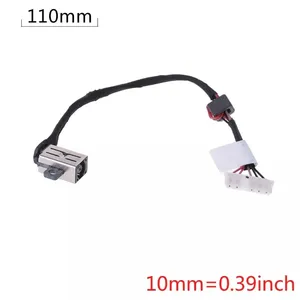 DC Power Jack Plugue do Cabo do Soquete Conector do Chicote de Fio de Carregamento do Porto de Substituição para Dell Inspiron 15-5000 5558 5555 5559 Laptop