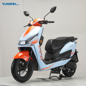 Scooter à essence Yunrontech EEC COC, nouveau style EVA 125CC, système EFI, frein à disque, vitesse maximale 85 km/h, couleur orange - Product Image 2