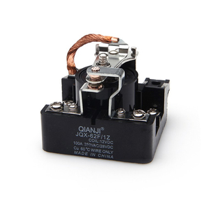 JQX-62F รีเลย์แรงดันไฟฟ้าแม่เหล็กไฟฟ้า20A ปิดผนึก <span class=keywords><strong>qianji</strong></span> 100A 12V - Product Image 1