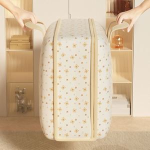 Bolsa Organizadora Plegable de Tela Oxford Ecológica Multifuncional para Guardar Ropa y Edredones, Ideal para Viajes y Sala de Estar - Product Image 3