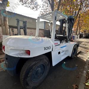 รถยก TCM 10T มือสอง  3ม. 4ม. 5ม. 6ม. พร้อมอุปกรณ์เลื่อนด้านข้าง ปรับระดับได้ ใช้งานกลางแจ้ง รถยกเครื่องยนต์เบนซิน - Product Image 3