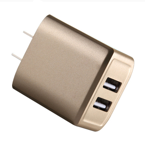 2.4A/5V Double Port Adaptateur <span class=keywords><strong>secteur</strong></span> Bloc De Charge Cube <span class=keywords><strong>USB</strong></span> <span class=keywords><strong>Chargeur</strong></span> Mural Pour iPhone Pour Téléphone Android - Product Image 4