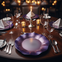 Hochwertige, individuell gestaltbare 13-Zoll-Großhandels-Platzteller – luxuriös, wiederverwendbar, langlebig, für Hochzeiten, Geburtstage und Dinner-Events